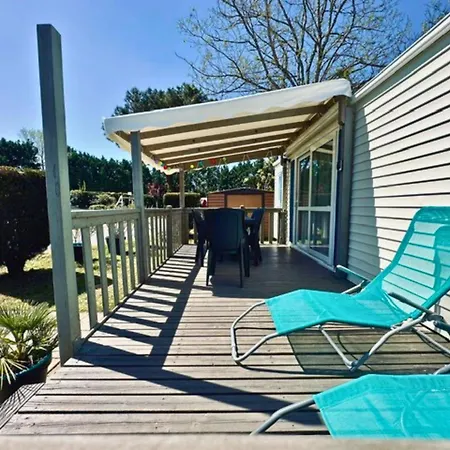 Mobil-home Familial, Piscine Et Toboggan Aquatique Kemp Les Mathes