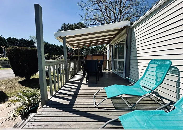 אתר קמפינג Mobil-home La Palmyre - Zoo, Plage, Animations לס מתה